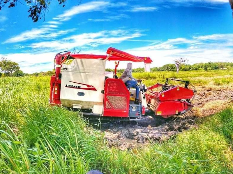 RG108PLUS Crawler Combine Harvester Crawler Combine Harvester